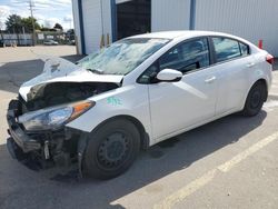 Salvage cars for sale at Nampa, ID auction: 2016 KIA Forte LX