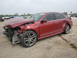 Salvage cars for sale at Mercedes, TX auction: 2017 Volkswagen Passat R-Line