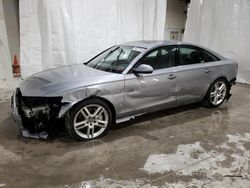 Salvage cars for sale at Leroy, NY auction: 2016 Audi A6 Premium Plus