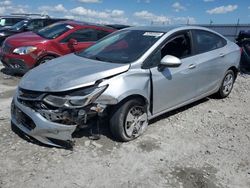 Salvage cars for sale at Cahokia Heights, IL auction: 2017 Chevrolet Cruze LS