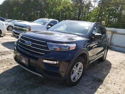 Salvage cars for sale at Seaford, DE auction: 2021 Ford Explorer XLT