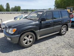 Salvage cars for sale from Copart Arlington, WA: 1999 Lexus LX 470