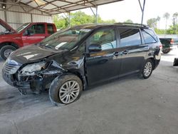 Salvage cars for sale at Cartersville, GA auction: 2014 Toyota Sienna XLE