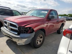 Salvage cars for sale from Copart Grand Prairie, TX: 2011 Dodge RAM 1500
