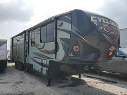 Salvage trucks for sale at Houston, TX auction: 2016 Heartland Cyclone