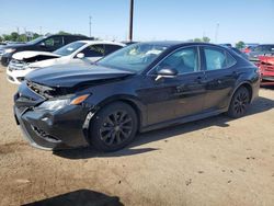 Salvage cars for sale at Woodhaven, MI auction: 2020 Toyota Camry SE