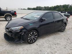 Salvage cars for sale from Copart New Braunfels, TX: 2018 Toyota Corolla L