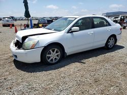 Salvage cars for sale from Copart San Diego, CA: 2003 Honda Accord EX