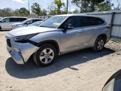 Salvage cars for sale at Riverview, FL auction: 2023 Toyota Highlander L