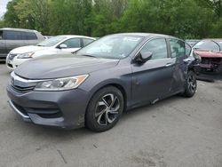Vehiculos salvage en venta de Copart Glassboro, NJ: 2017 Honda Accord LX