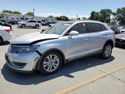 Lincoln mkx Select salvage cars for sale: 2018 Lincoln MKX Select