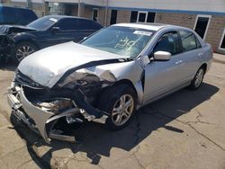 Salvage cars for sale from Copart New Britain, CT: 2006 Honda Accord EX
