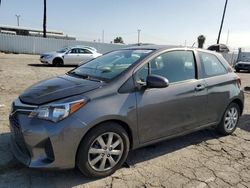 Salvage cars for sale from Copart Van Nuys, CA: 2015 Toyota Yaris