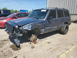 Salvage vehicles for parts for sale at auction: 2001 Jeep Cherokee Sport