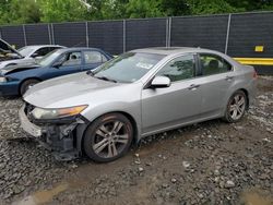 Salvage cars for sale at Waldorf, MD auction: 2010 Acura TSX