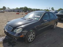 Mercedes-Benz salvage cars for sale: 2005 Mercedes-Benz C 240 4matic