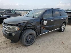 Salvage cars for sale at Houston, TX auction: 2012 Dodge Durango Citadel