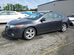 Salvage cars for sale from Copart Spartanburg, SC: 2011 Acura TSX