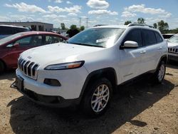 Salvage cars for sale from Copart Elgin, IL: 2014 Jeep Cherokee Latitude
