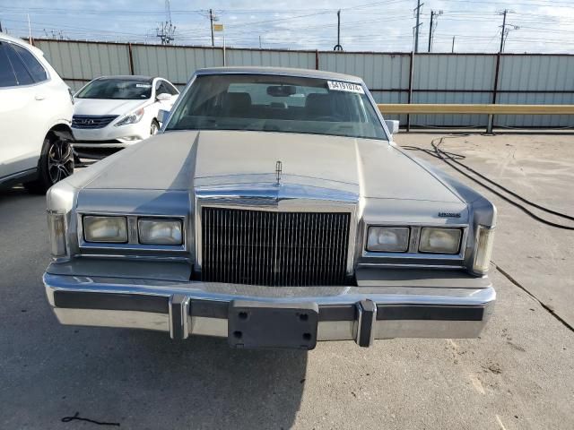 1988 Lincoln Town Car Cartier