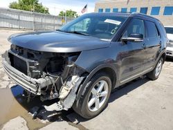Salvage cars for sale at Littleton, CO auction: 2016 Ford Explorer XLT