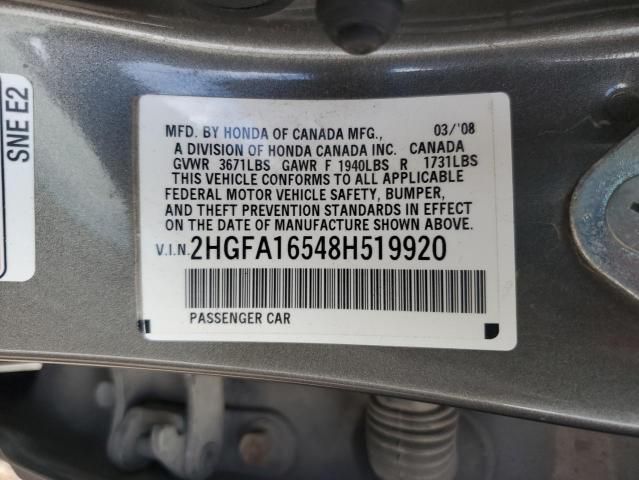 2008 Honda Civic LX