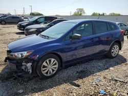 Salvage cars for sale at Franklin, WI auction: 2018 Subaru Impreza