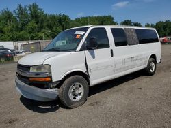 Salvage cars for sale from Copart Finksburg, MD: 2010 Chevrolet Express G3500 LT