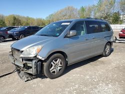 Salvage cars for sale at North Billerica, MA auction: 2007 Honda Odyssey EX