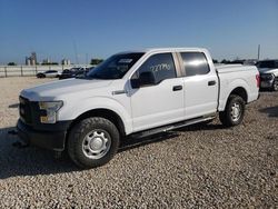 Salvage cars for sale from Copart New Braunfels, TX: 2016 Ford F150 Supercrew