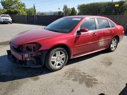 Salvage cars for sale from Copart San Martin, CA: 2015 Chevrolet Impala Limited LT