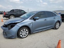 Vehiculos salvage en venta de Copart Houston, TX: 2021 Toyota Corolla LE