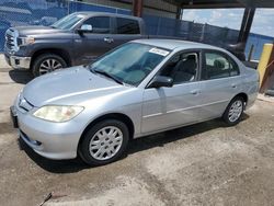 Honda salvage cars for sale: 2005 Honda Civic LX