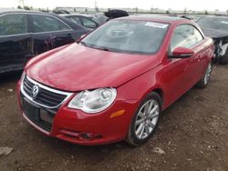Salvage cars for sale from Copart Elgin, IL: 2011 Volkswagen EOS Komfort