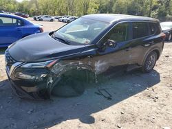 Salvage cars for sale at Marlboro, NY auction: 2021 Nissan Rogue S