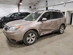 Salvage cars for sale from Copart Center Rutland, VT: 2015 Subaru Forester 2.5I Premium