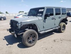 Salvage cars for sale at Dunn, NC auction: 2014 Jeep Wrangler Unlimited Sahara