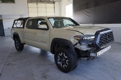 Salvage trucks for sale at Magna, UT auction: 2017 Toyota Tacoma Double Cab