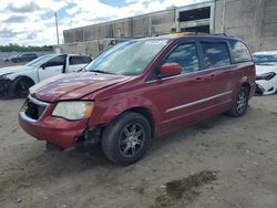 Salvage cars for sale at Fredericksburg, VA auction: 2012 Chrysler Town & Country Touring