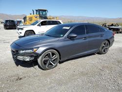 Honda salvage cars for sale: 2018 Honda Accord Sport