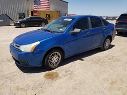 Salvage cars for sale at Amarillo, TX auction: 2010 Ford Focus SE