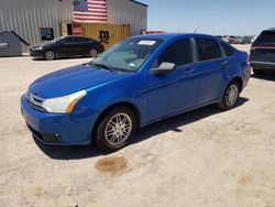 Vehiculos salvage en venta de Copart Amarillo, TX: 2010 Ford Focus SE