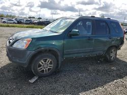Salvage cars for sale at Eugene, OR auction: 2002 Honda CR-V EX