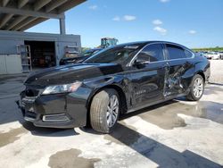 Chevrolet Impala lt salvage cars for sale: 2017 Chevrolet Impala LT