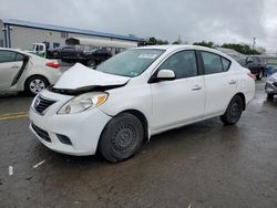 Salvage cars for sale from Copart Pennsburg, PA: 2012 Nissan Versa S