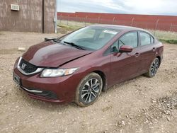 Salvage cars for sale at Rapid City, SD auction: 2015 Honda Civic EX