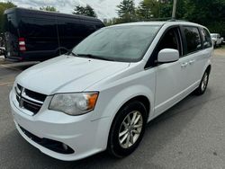 Salvage cars for sale at North Billerica, MA auction: 2018 Dodge Grand Caravan SXT