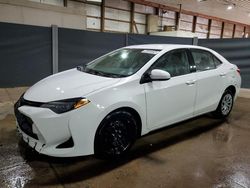 Salvage cars for sale at Columbia Station, OH auction: 2017 Toyota Corolla L