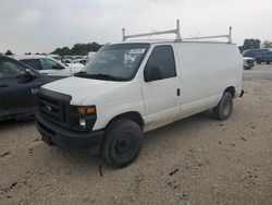 Salvage trucks for sale at Wilmer, TX auction: 2009 Ford Econoline E250 Van