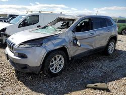 Salvage SUVs for sale at auction: 2018 Jeep Cherokee Latitude Plus